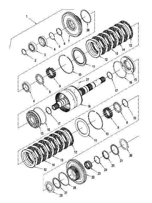 358867A1 - Кольцо дистанционное вала КПП TJT9./St.